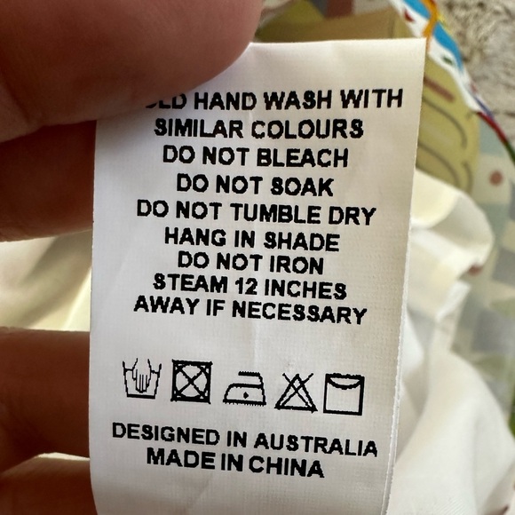 SEVEN WONDERS AERA MINI DRESS - PHAEDRA PRINT size small - Picture 8 of 8